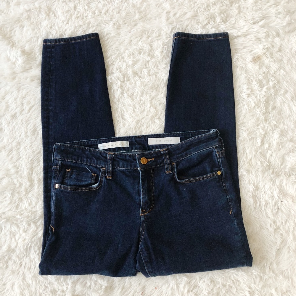 Anthro Pilcro and the Letterpress Stet Fit Jeans